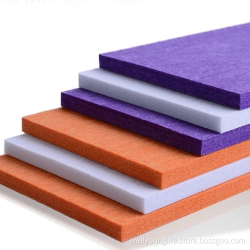 sound absorber fireproof A PET foam panel